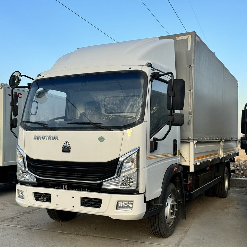 Бортовой автомобиль с тентом Homan-H3 4x2 CNG - 6 т / 24 куб.м