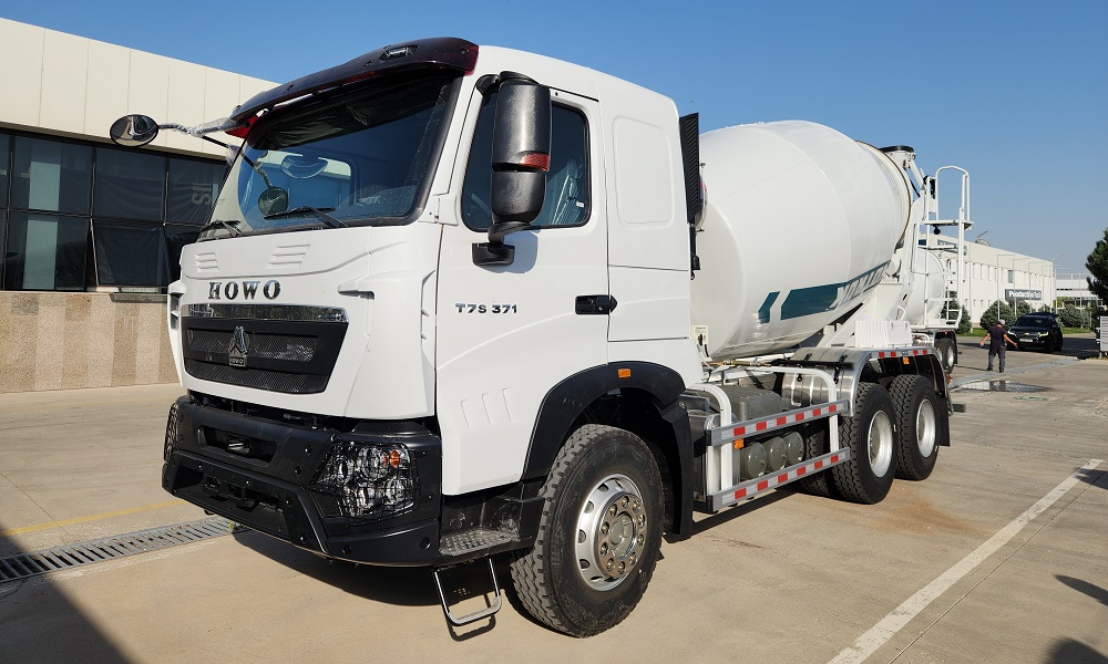 Автобетоносмеситель Howo-T7H 6x4 - 10 куб.м 