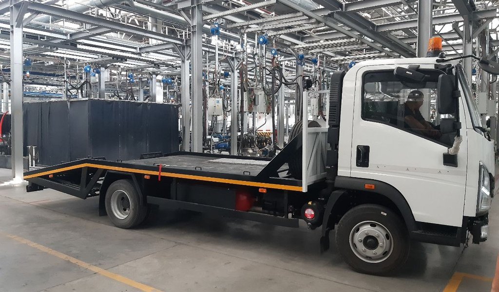 Автоэвакуатор Homan-H3 4x2 CNG - 5.2 т 