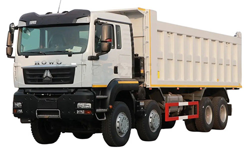 Автосамосвал Howo-T5G 8x4 - 32 т / 26 куб.м Sunhunk 