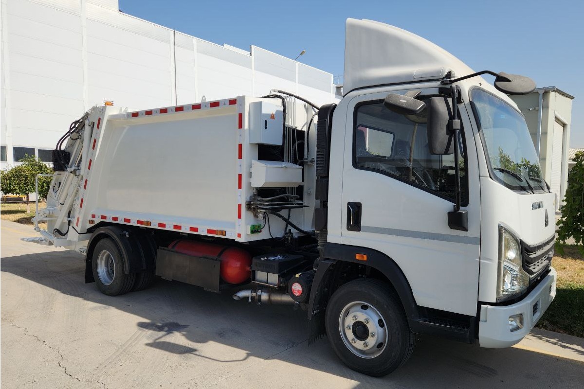 Homan-H3 4x2 CNG - 7 куб.м