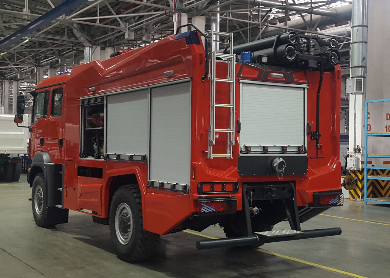Пожарная автоцистерна MAN TGM 13.240 4x4 BB F803 - 4 куб.м