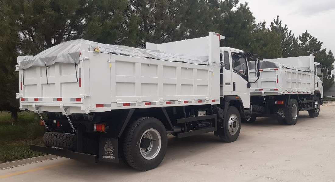 Автосамосвал Homan-H3 4x2 - 7 т / 6.5 куб.м