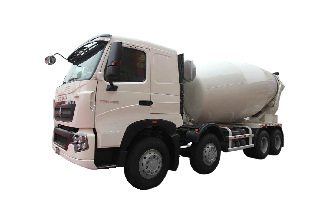Автобетоносмеситель Howo-T7H 8x4 - 12 куб.м 
