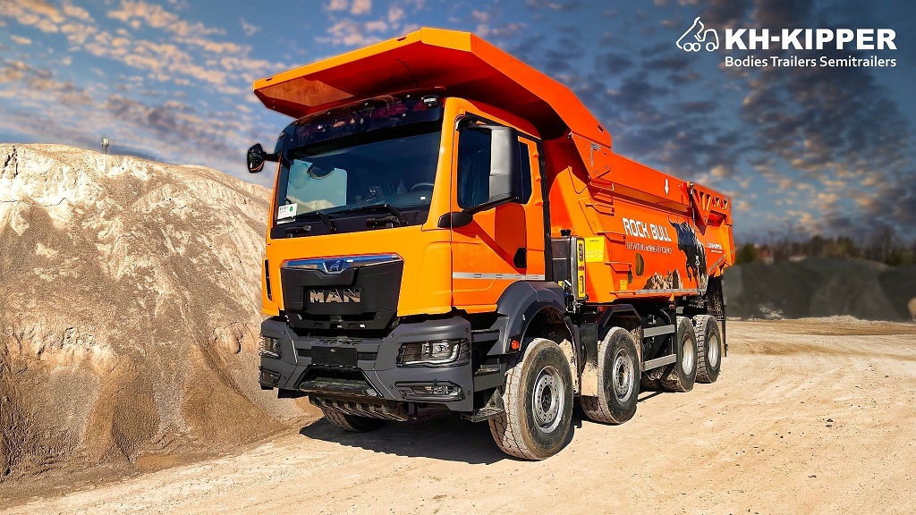 MAN TGS 41.480 8x4 BB CH TM022 - 28 т / 20 куб.м (карьерный)