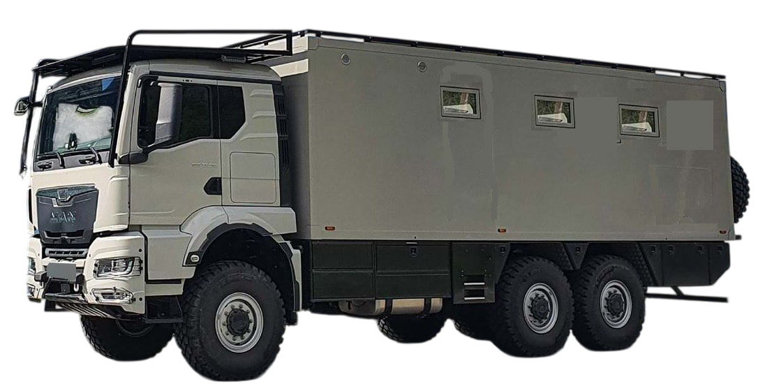 MAN TGS 33.440 6x6 BB CH ISF282 - 7.6 м 