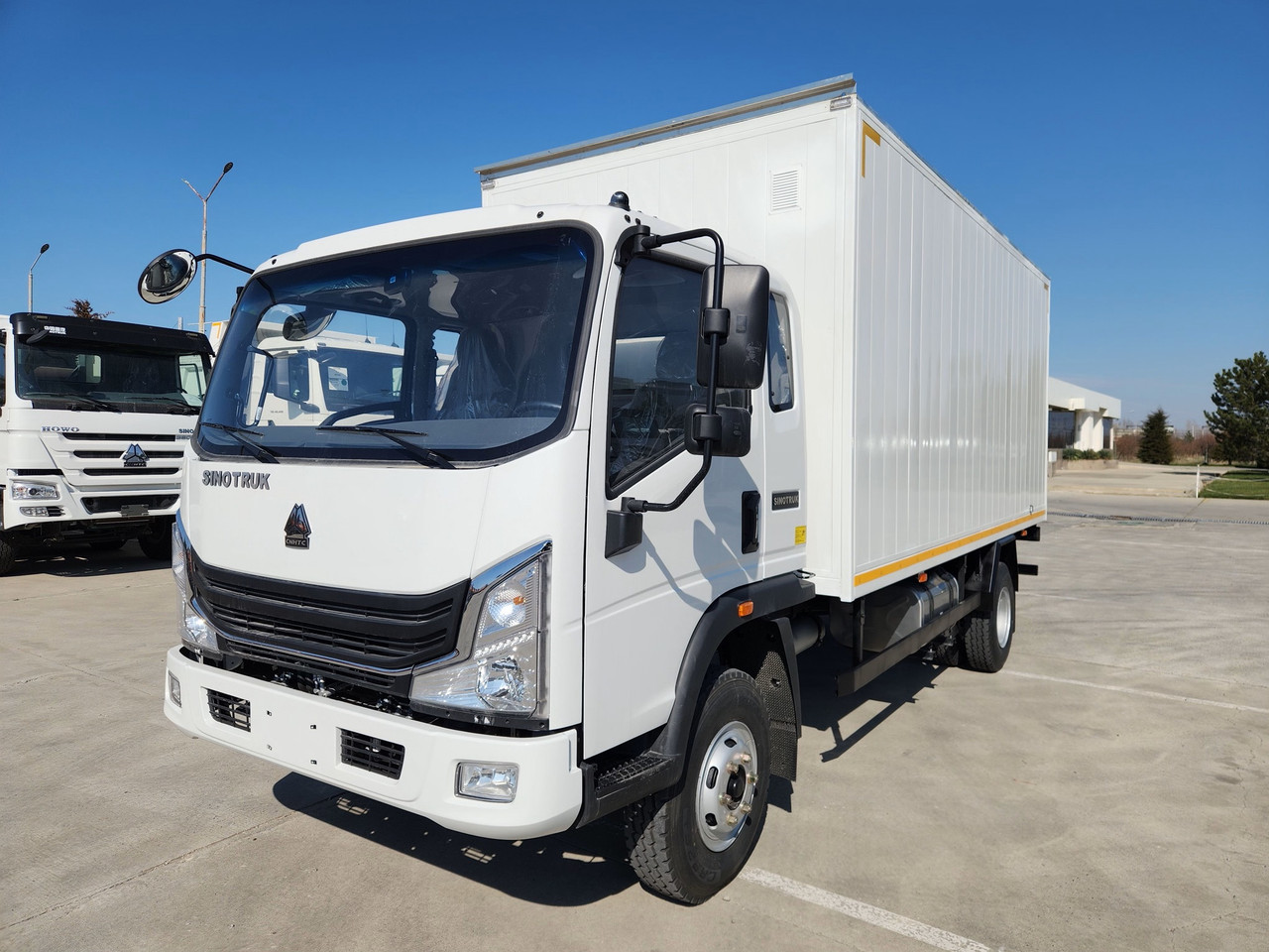 Цельнометаллический автофургон Homan-H3 4x2 - 6 т / 24 куб.м