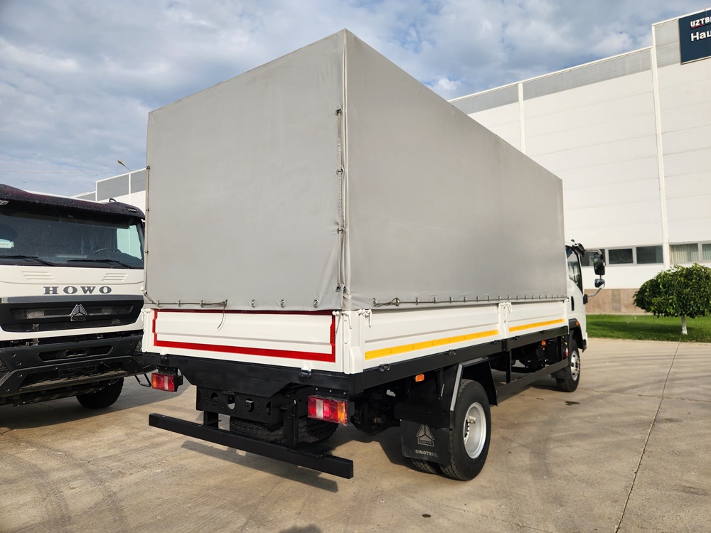 Бортовой автомобиль с тентом Homan-H3 4x2 - 6 т / 24 куб.м