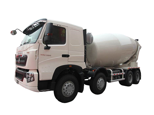 Автобетоносмеситель Howo-T7H 8x4 - 12 куб.м 