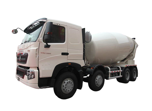 Автобетоносмеситель Howo-T7H 8x4 - 12 куб.м 