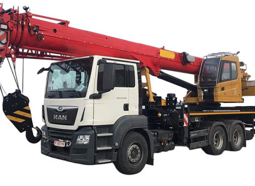 Автокран MAN TGS 33.400 6x4 BB CH SL082 - 32 т 