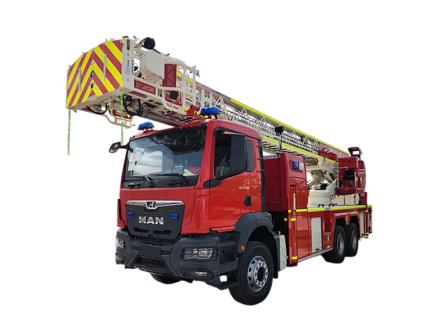 Пожарная автолестница MAN TGS 33.360 6x4 BB CH F082 - 35 м