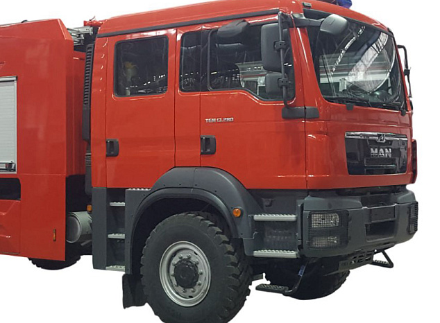 Пожарная автоцистерна MAN TGM 13.240 4x4 BB F803 - 4 куб.м 