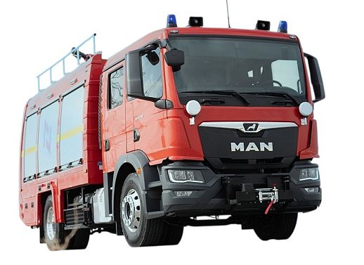 Пожарная автоцистерна MAN TGM 18.290 4x2 BB CH F885 - 4 куб.м 