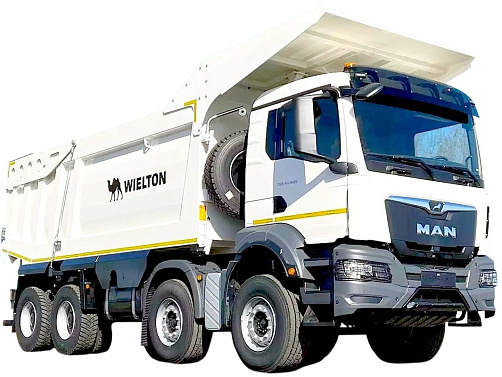 Автосамосвал MAN TGS 41.480 8x4 BB CH TM022 - 28 т / 20 куб.м (карьерный)