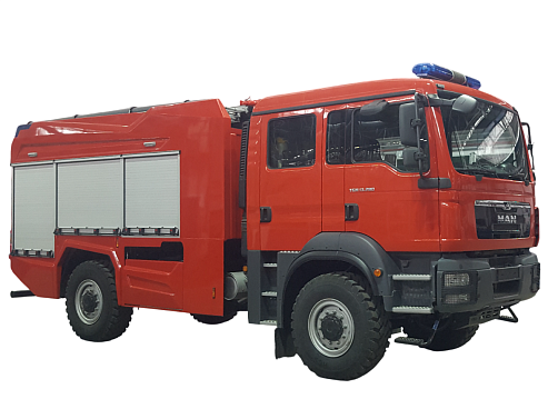 Пожарная автоцистерна MAN TGM 13.240 4x4 BB F803 - 4 куб.м