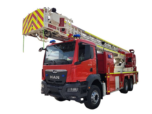 Пожарная автолестница MAN TGS 33.360 6x4 BB CH F082 - 35 м 