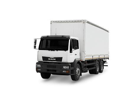 ЦЕЛЬНОМЕТАЛЛИЧЕСКИЙ АВТОФУРГОН MAN CLA 31.280 6X4 BB CS28UX
