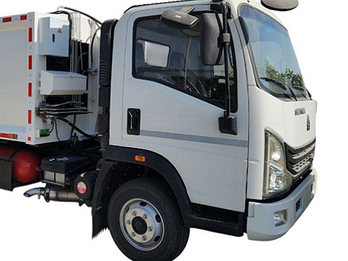 Мусоросборочный автомобиль Homan-H3 4x2 CNG - 7 куб.м 