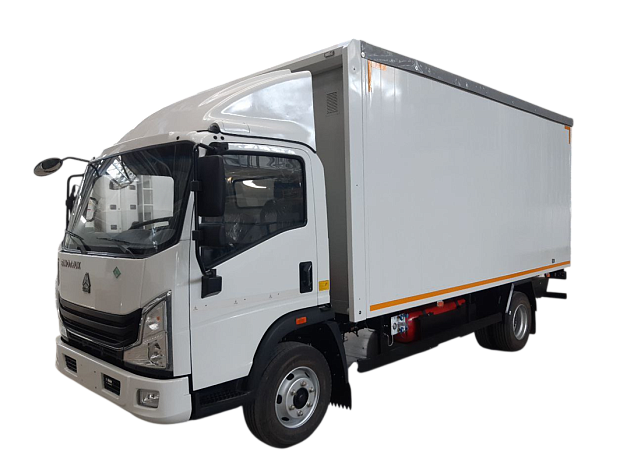 Цельнометаллический автофургон со сдвижной крышей Homan-H3 4x2 CNG - 6 т / 24 куб.м